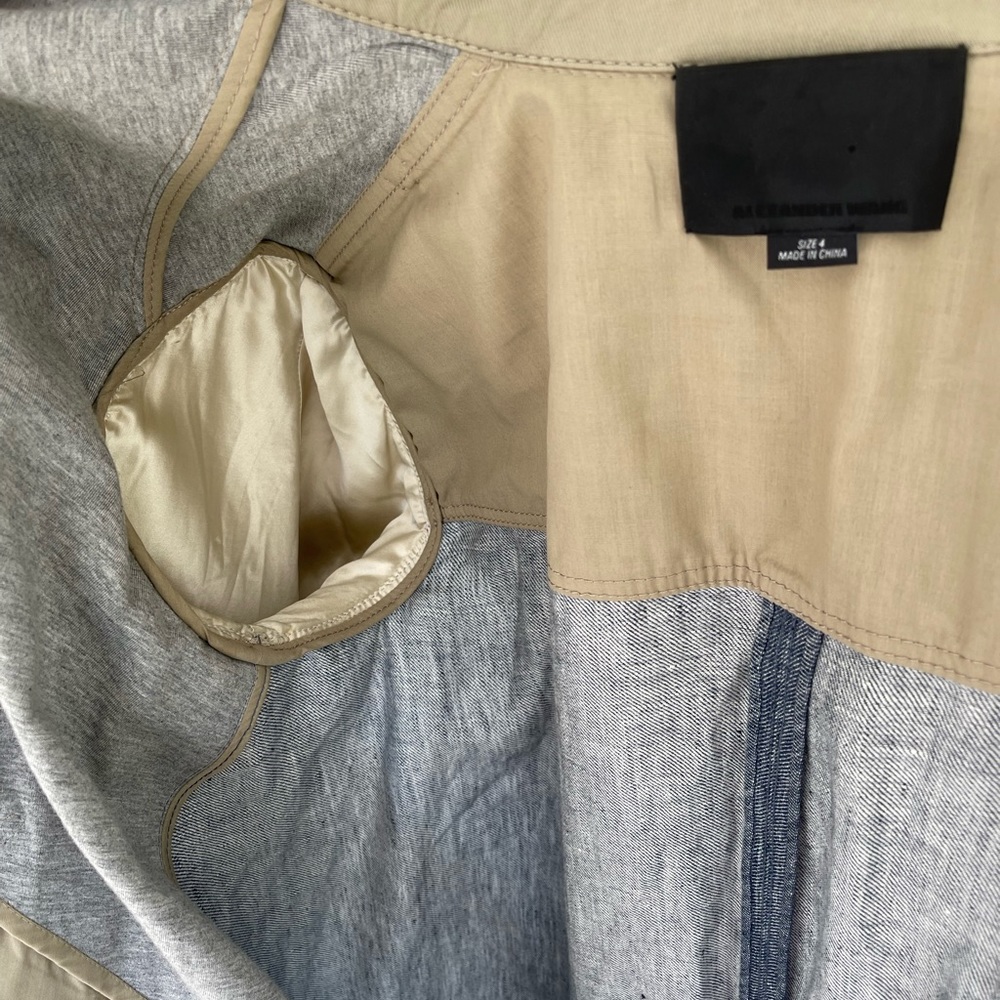 Rare light bi-level jacket by Alexander Wang. - Picture 4 of 7